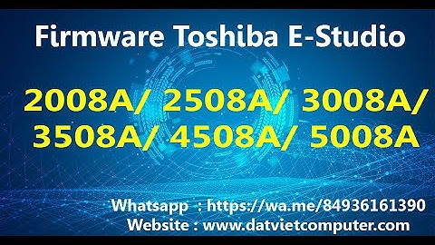 Download Firmware TOSHIBA e-STUDIO 3008A, 2008A, 2508A, 3508A, 4508A, 5008A, error F100, F101, F106