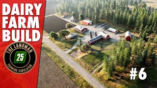 Build Your Dairy Farm! Small-Scale US Build for The Landman #fs25 screenshot 1