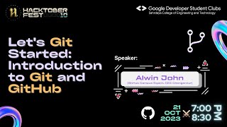 Let's Git Started: Introduction to Git and GitHub by Alwin John