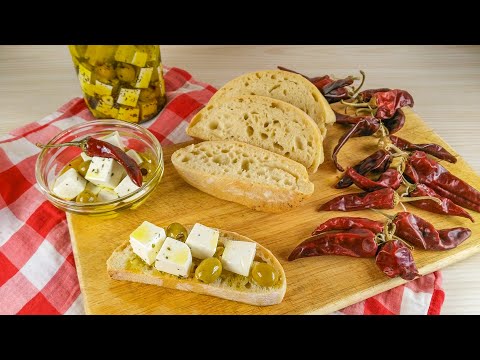 Video: Pickled Feta With Olives