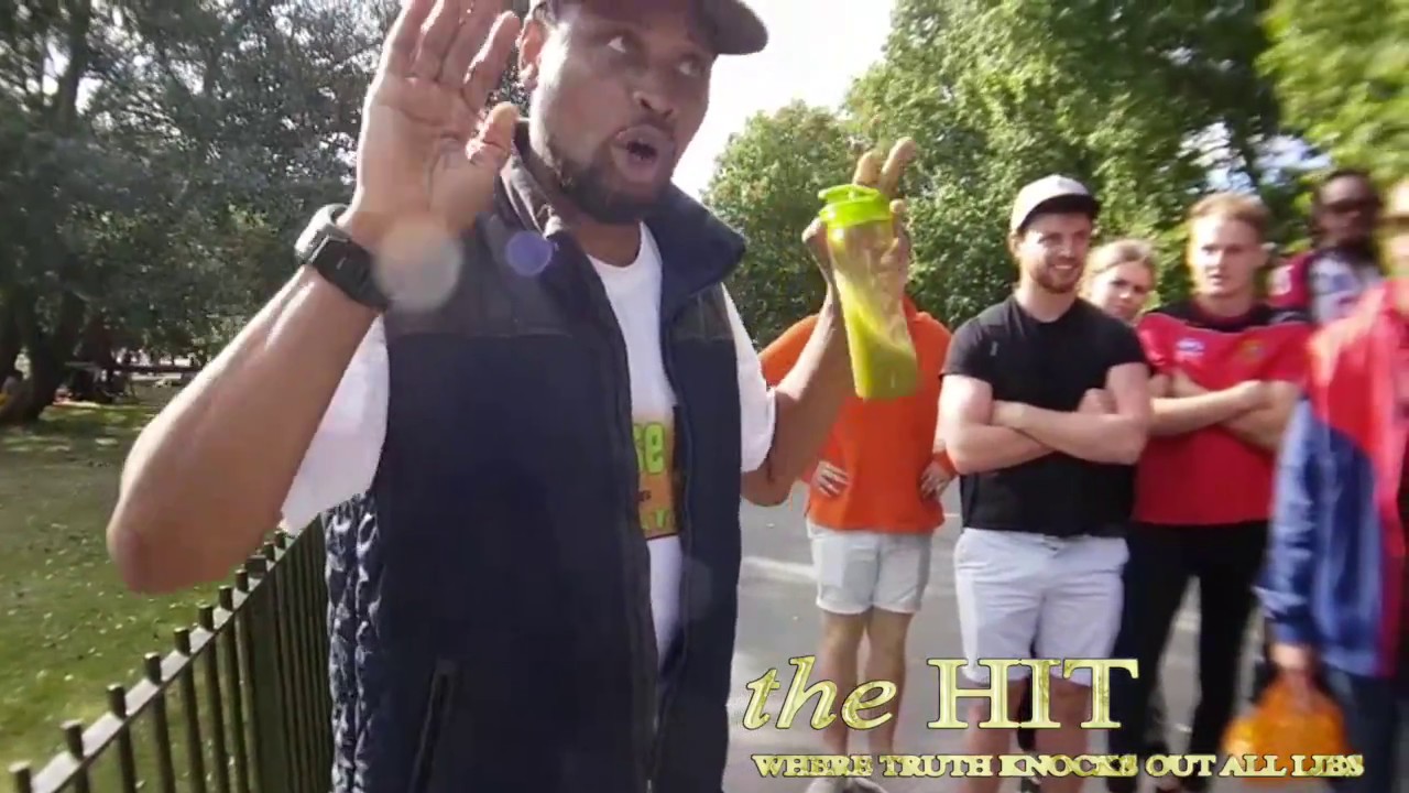 heaven108 Hebrew Israelite Truth Brother TY| White Muslim Rubbishes Black Egyptians - Speakers Corner