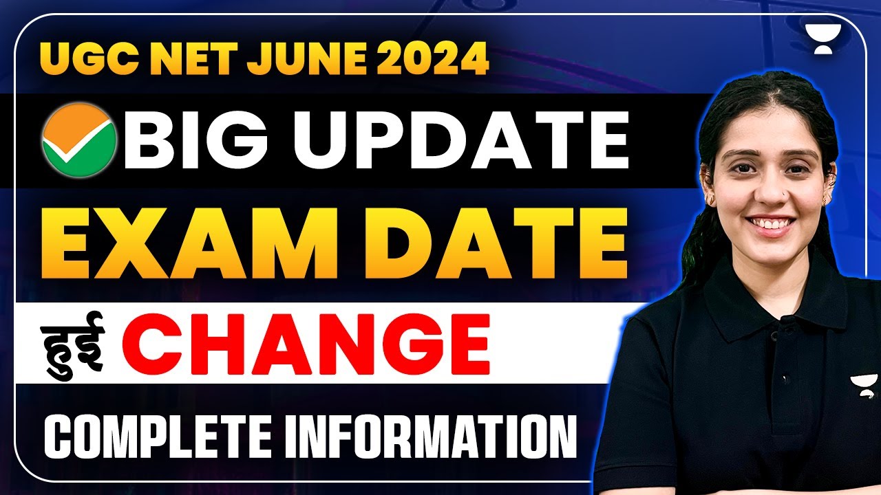 UGC NET June 2024 Revised Exam date🔥 | UGC NET 2024 Exam Date Postponed ...