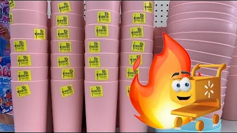 WALMART CLEARANCE SHOPPING!!!🔥.50 CENTS to $5!!! 👉$1 HIDDEN CLEARANCE FOOD!!!🔥