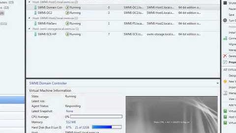 Creating a Virtual Machine on a Managed Host using HP Insight with SCE