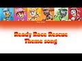 PAW Patrol Ready Race Rescue Theme Song Color Coded Lyrics