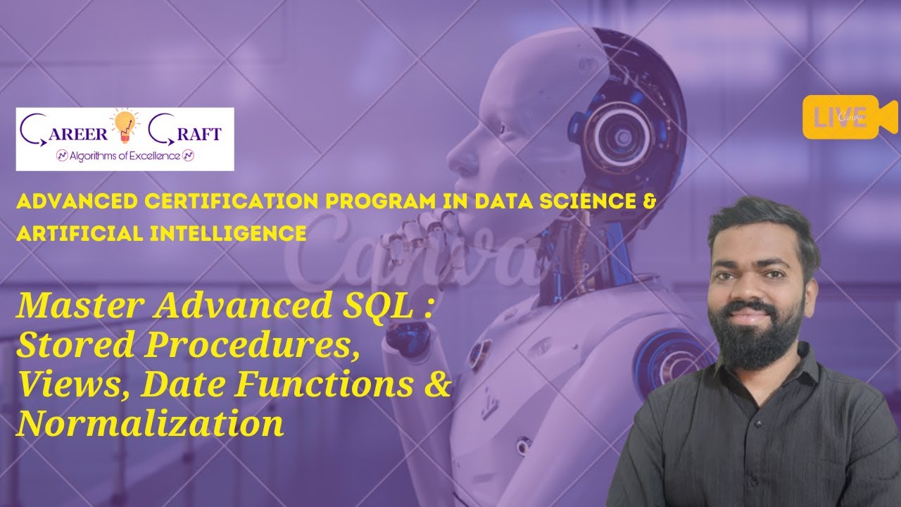 Advanced SQL Tutorial | Lecture 10: Stored Procedures, Views, Date ...