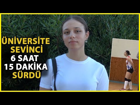 Cansu'nun Üniversite Sevinci, 6 Saat 15 Dakika Sürdü