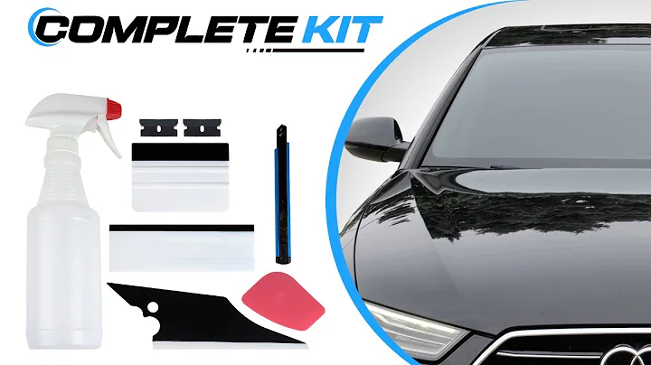 Window Tint Kit for Cars - Vinyl Wrap Kit Tools with Window Tint Squeegee Product Review