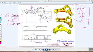 [1 M] arc tool practice PTC Creo 3 explained.