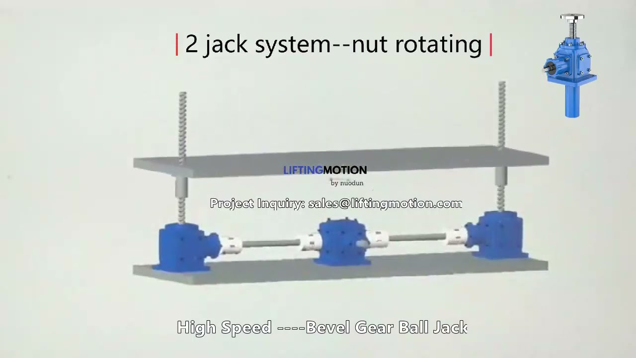 High Speed Screw Jack Lifting Platform Bevel Gear Ball Screw Jack High Speed Screw Jack Lifting Platform Bevel Gear Ball Screw Jack
