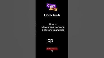 Linux Interview questions & answers | Moves files from one directory to another