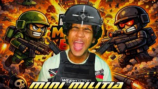 MINI MILITIA LONG MATCH | FUNNY MOMENTS & EPIC KILLS 🔥🎮 OBITO screenshot 5