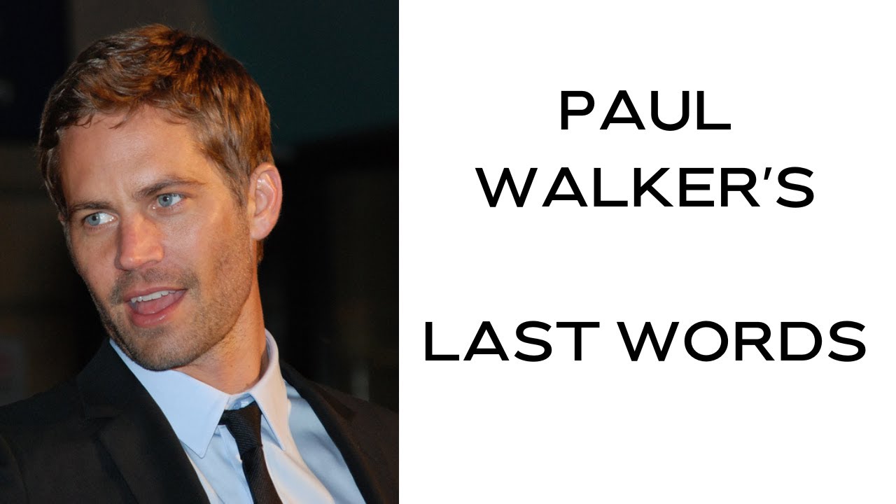 Paul Walker