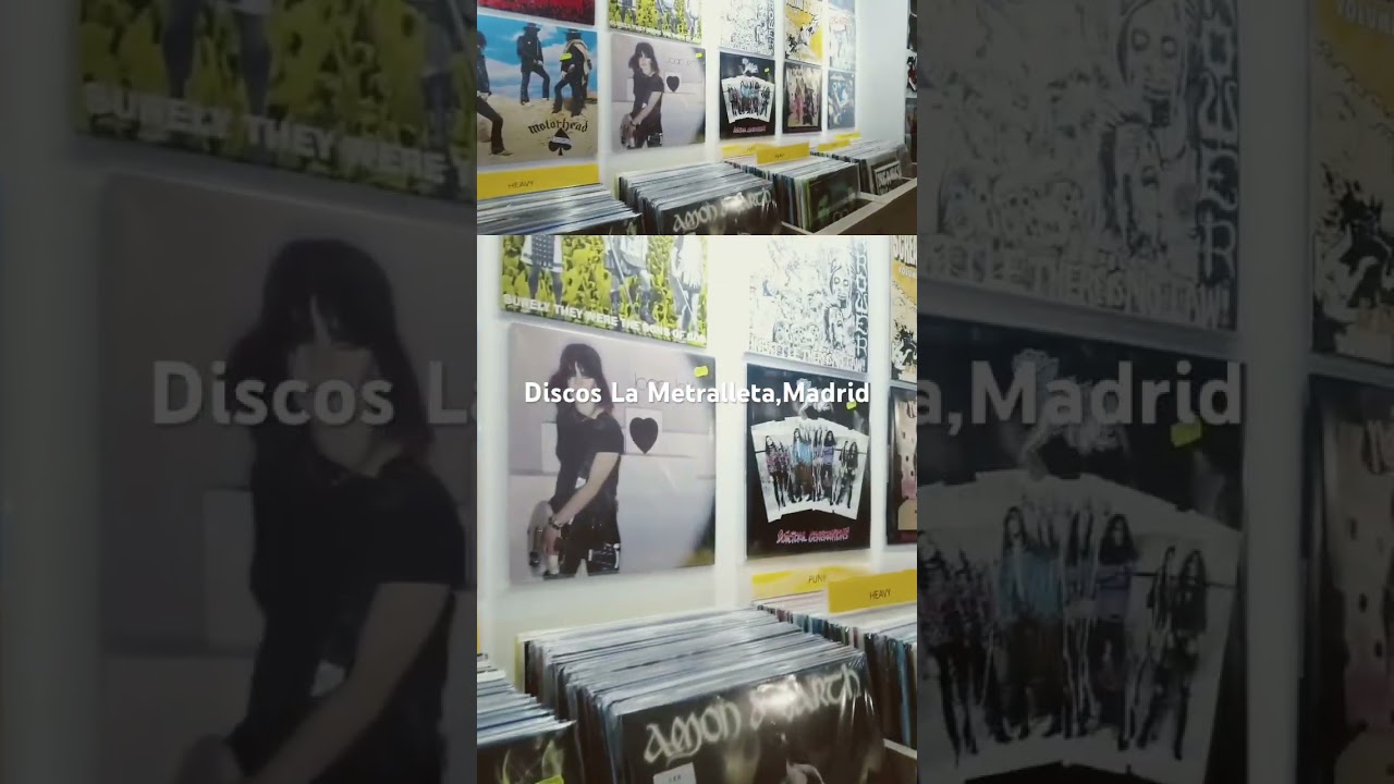 Discos La Metralleta , Madrid. #metralleta #discos