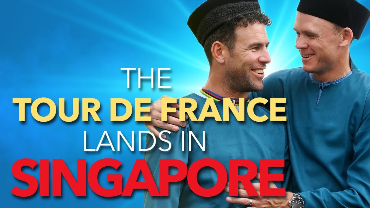 The Tour de France Lands in Singapore YouTube