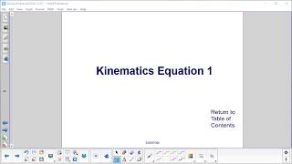 Lab PSS Stomp Rocket Kinematics Equation 1