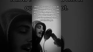 Balancing myself through music you can relate with. #undergroundmusic #emotionalrap #deepmusic