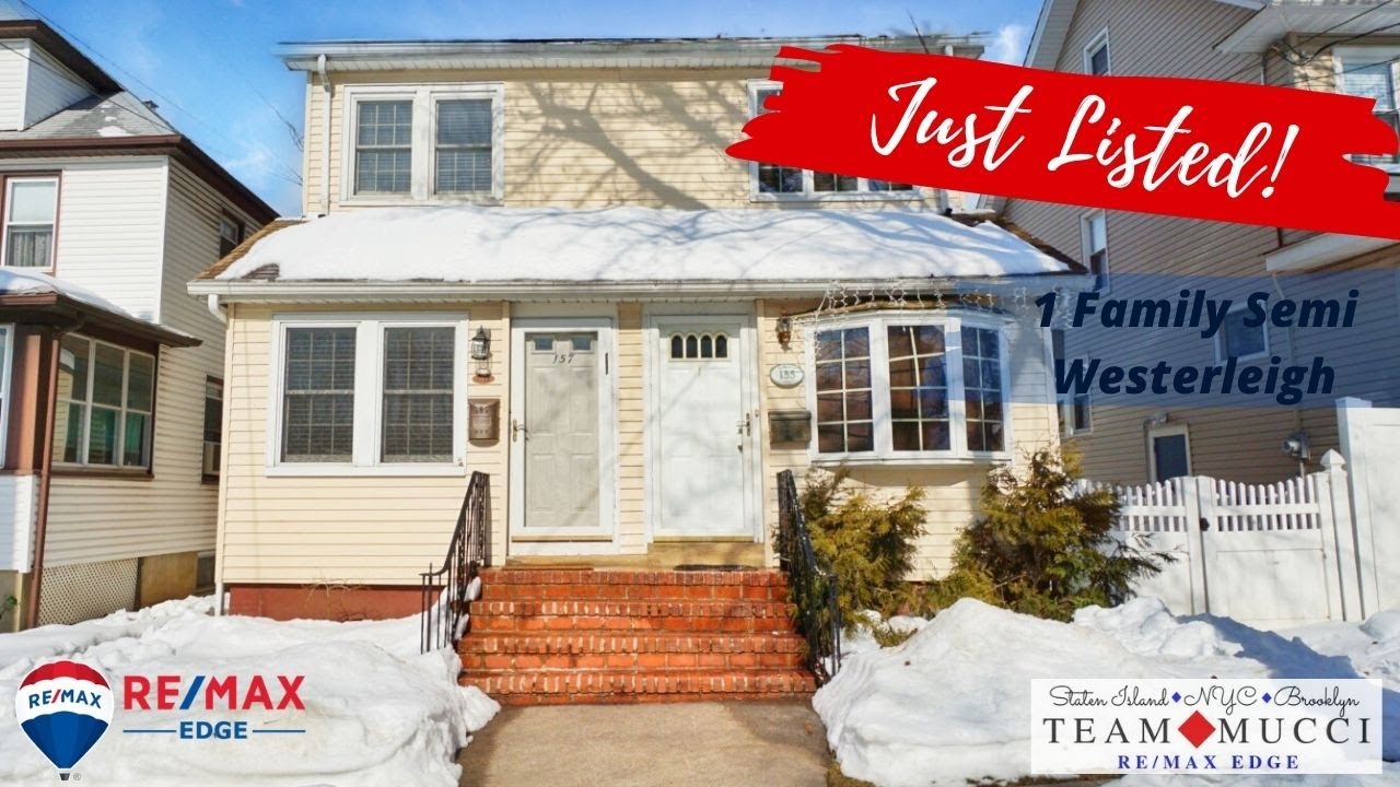 Just Listed 1 Family Home in Westerleigh, 157 Lathrop Avenue, Staten