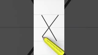 Letter X Writing Practice For Kids ,
