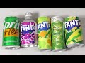 Fanta from Japan & Belgium, Fanta+TEA from USA