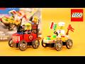 レゴ シティ 飛行機vs.病院のベッド レースカーパック ピザ屋と消防車 60458 60459 / LEGO City Race Car Pack Speed build & Review