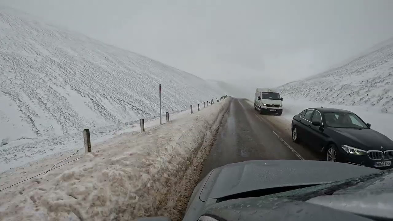 Driving in Scottish Highlands Feb 2026