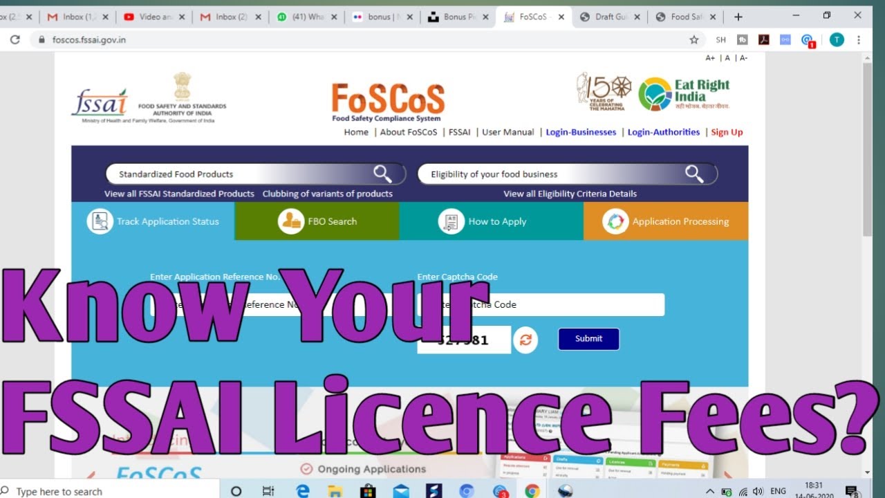 How To Know Your FSSAI Licence Fees 2020 Food Licence Fees FosCos how-to-know-your-fssai-licence-fees-2020-food-licence-fees-foscos