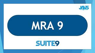 MRA Suite 9 JAVS Training