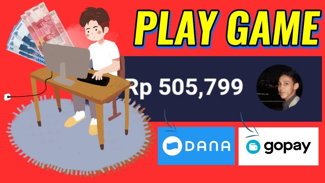 Web Penghasil Uang Web Penghasil Uang via DANA/GOPAY/OVO hanya Bermain GAME! | Profit Tiap