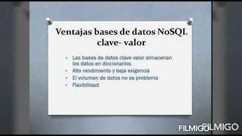Bases de datos NoSQL clave-valor