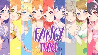 Nightcore ・ FANCY - TWICE /Switching Vocals/