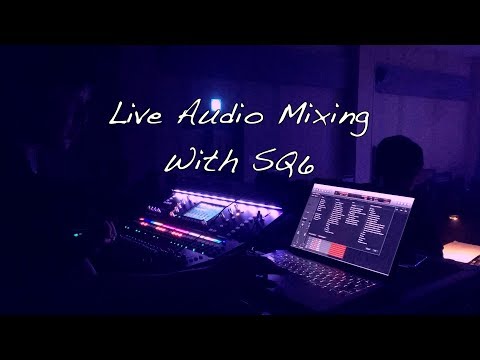 [Mixing] 나사렛대학교 음악목회학과 18회 향상음악회 라이브 믹싱 With SQ6 (Timelapse)