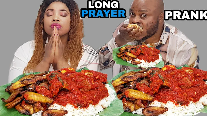 *HILARIOUS* MY HUSBAND ATE ALL THE RICE BEFORE I FINISHED PRAYING | white rice & fresh tomato stew