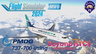 MSFS 2024 | PMDG 737-700 Using CPDLC with Beyond ATC | CYYC -CYVR |