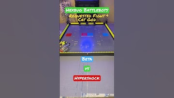 Beta vs Hypershock  🔨Requested Fight⚡️  #hexbugbattlebots #hexbugvideos #battlebots