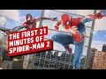 The First 21 Minutes of Marvel&#39;s Spider-Man 2 Gameplay in 4K