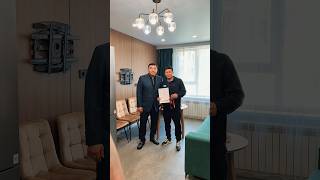 ⚡ ЧЕМПИОН МИРА ПО ВОЛЬНОЙ БОРЬБЕ НУРКОЖА КАЙПАНОВ ПОЛУЧИЛ КЛЮЧИ от КВАРТИРЫ