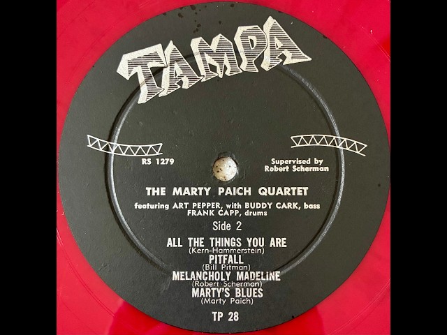 The Marty Paich Quartet Featuring Art Pepper / TP 28 B - YouTube