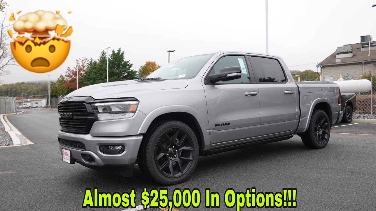 This 21 Ram 1500 Night Edition Cost More Than A Base Ram Trx With A Hellcat Motor Youtube