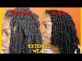How To Maintain And Moisturize Faux Locs | Boho Locs || ShelloStyles
