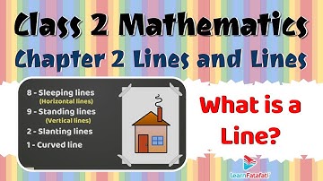 Class 2 Maths Lines and Lines - What is a Line? - LearnFatafat