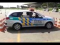 Baliza de fuga da polícia militar brasileira viraliza na rede social
