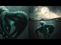 Tutorial photoshop   surreal fantasy  underwater  manipulation giant octopus