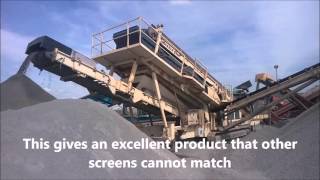 Mockeln Eurotrack 5200 3-Way Tracked Screen with Ball Deck
