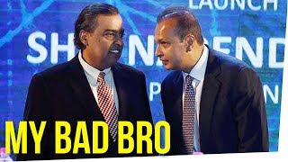 India's Richest Man Who Put Brother Out of Business Bails Him Out