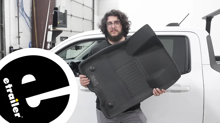 etrailer | A Closer Look at the 3D MAXpider Kagu Custom Front Floor Liners in a 2025 Ford Maverick