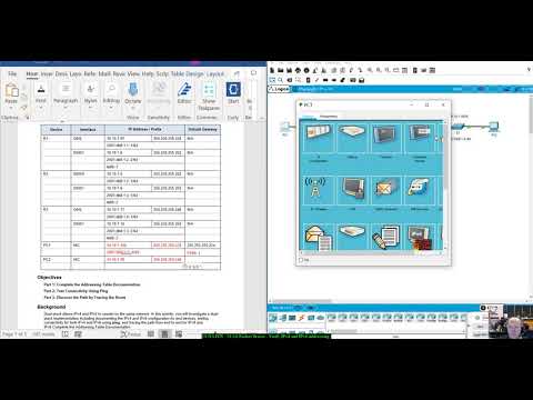 CCNA ITN - 13.2.6 Packet Tracer - Verify IPv4 and IPv6 Addressing