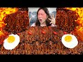 [Mukbang ASMR] 불닭 🔥 직접 만든 짜장 팽이버섯 먹방 & 짜장소스 레시피 Jjajang Enokimushrooms Recipe Eatingshow Ssoyoung