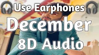 December (8D Audio🎵🎵) | Khan Bhaini | Latest Punjabi Songs 2022 | 8D Music Studio