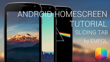 Sliding Tab (by Empol) - Android Homescreen Tutorial